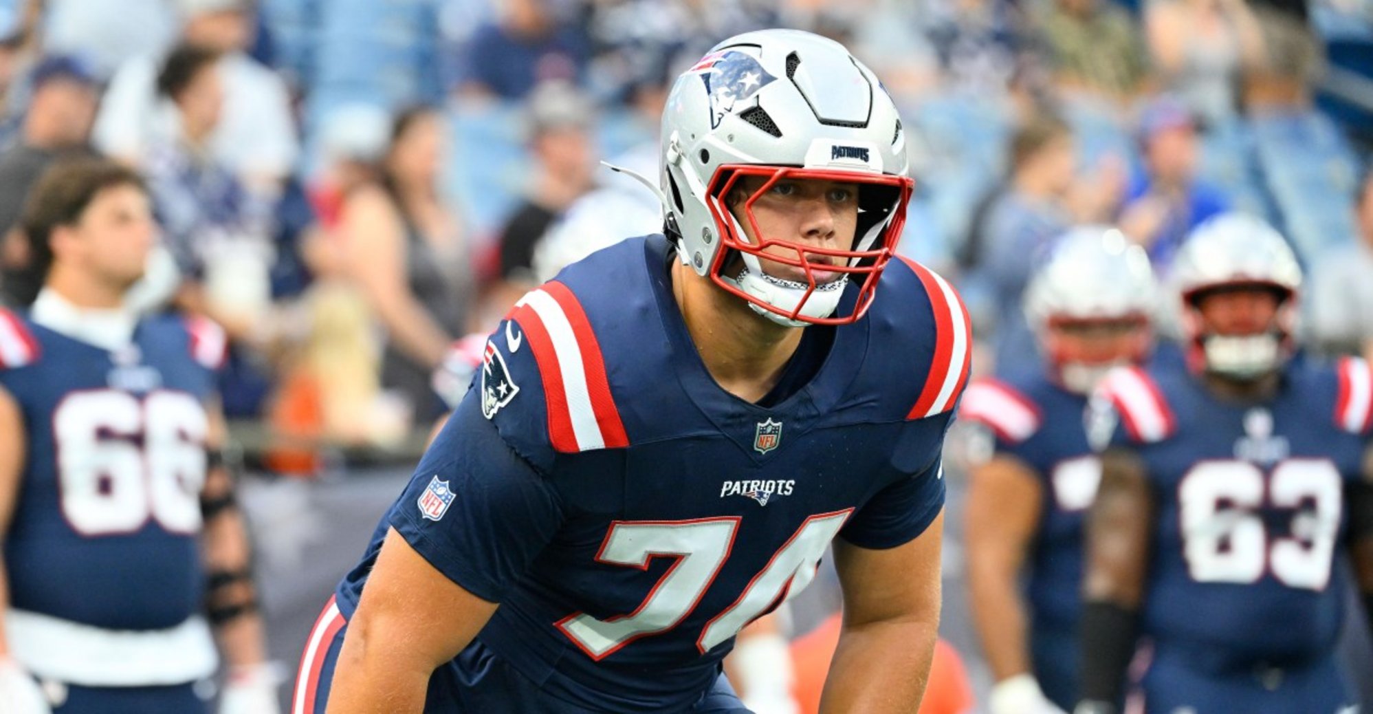 Caleb Lomu May Be Ready for Multiple Patriots Offensive Line Spots - New England Patriots