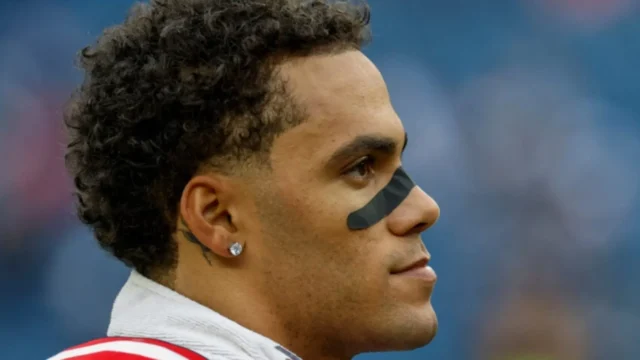 Christian Gonzalez Shoulder Injury Puts Patriots Availability in Doubt vs. Bills - New England Patriots